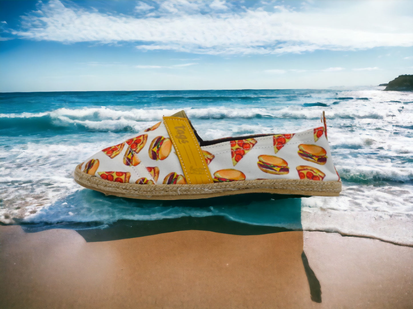 Espadrilles PIZZAS & HAMBURGUESAS