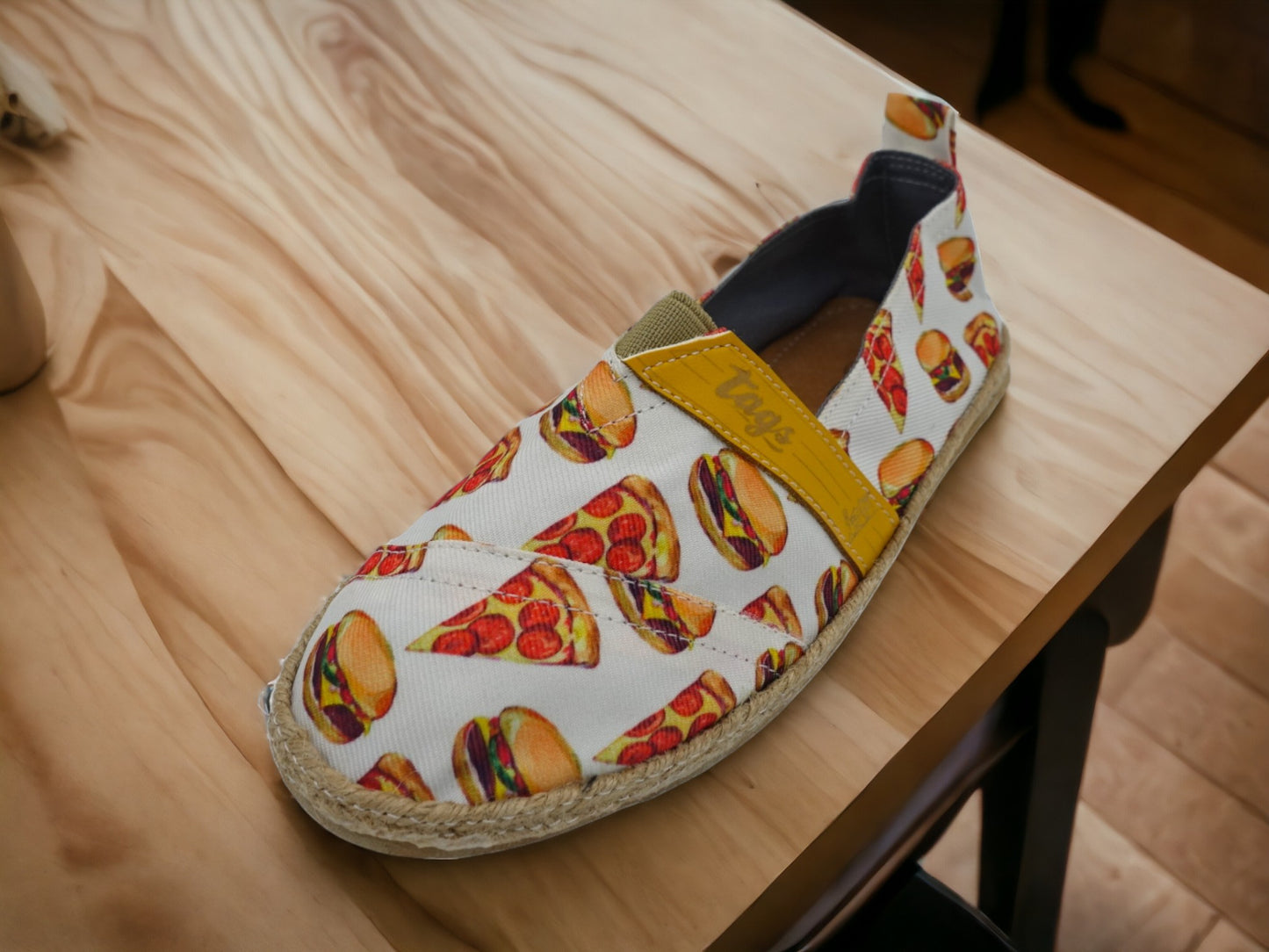 Espadrilles PIZZAS & HAMBURGUESAS