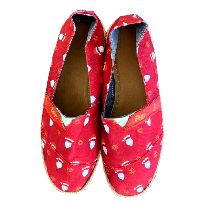 Kinder-Espadrilles SANTA CLAUS