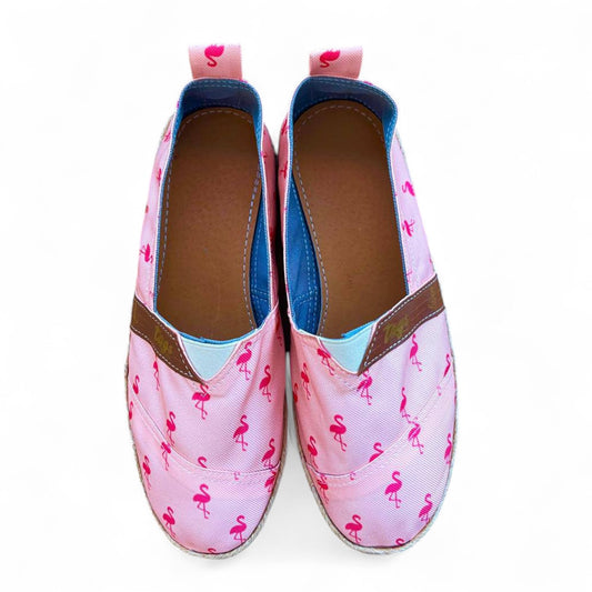 Kinder-Espadrilles FLAMINGO ROSA
