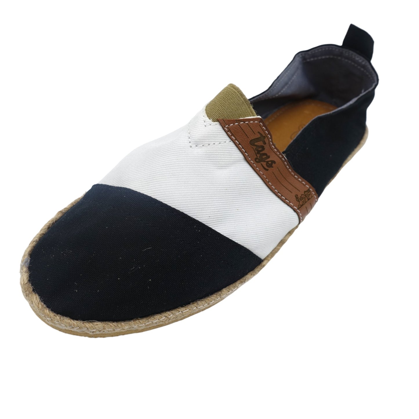 Kinder Espadrilles NEGRO & BLANCO