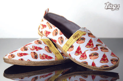 Espadrilles PIZZAS & HAMBURGUESAS