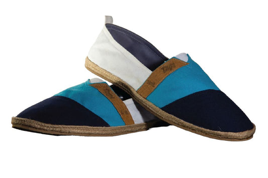 Kinder Espadrilles MARINO TURQUESA BLANCO