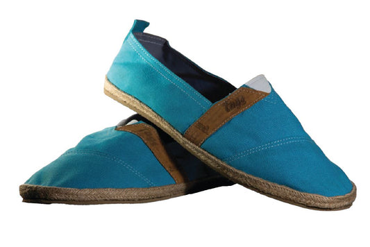Kinder Espadrilles TURQUESA